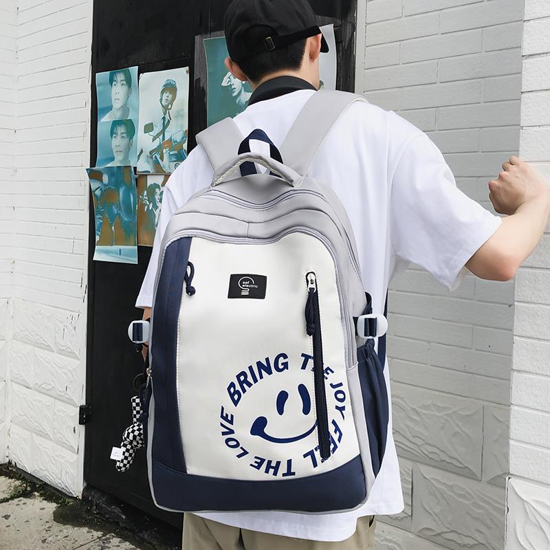 Рюкзак с цветными блоками — фото 18