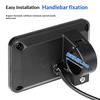 Präzisions-Spannungsmesser Digitaler Batteriestandsanzeiger 48V-72V Leistungsanzeige Für Elektroroller Motorrad E-Bike Auto 1 Stück