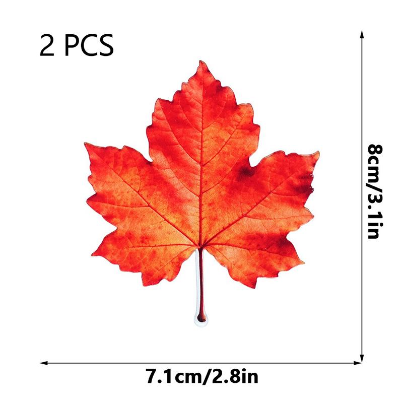 2 Pièces Marque-page de Lecture Accrocheur Clip en Acrylique Signe Tranche de Fruit Marque-page Haute Qualité Pour Collection de Papeterie Cadeau Stu