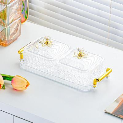 Dried Fruit Plate Set Appetizer Food Storage Container Decorative Candy Bowl Seasoning