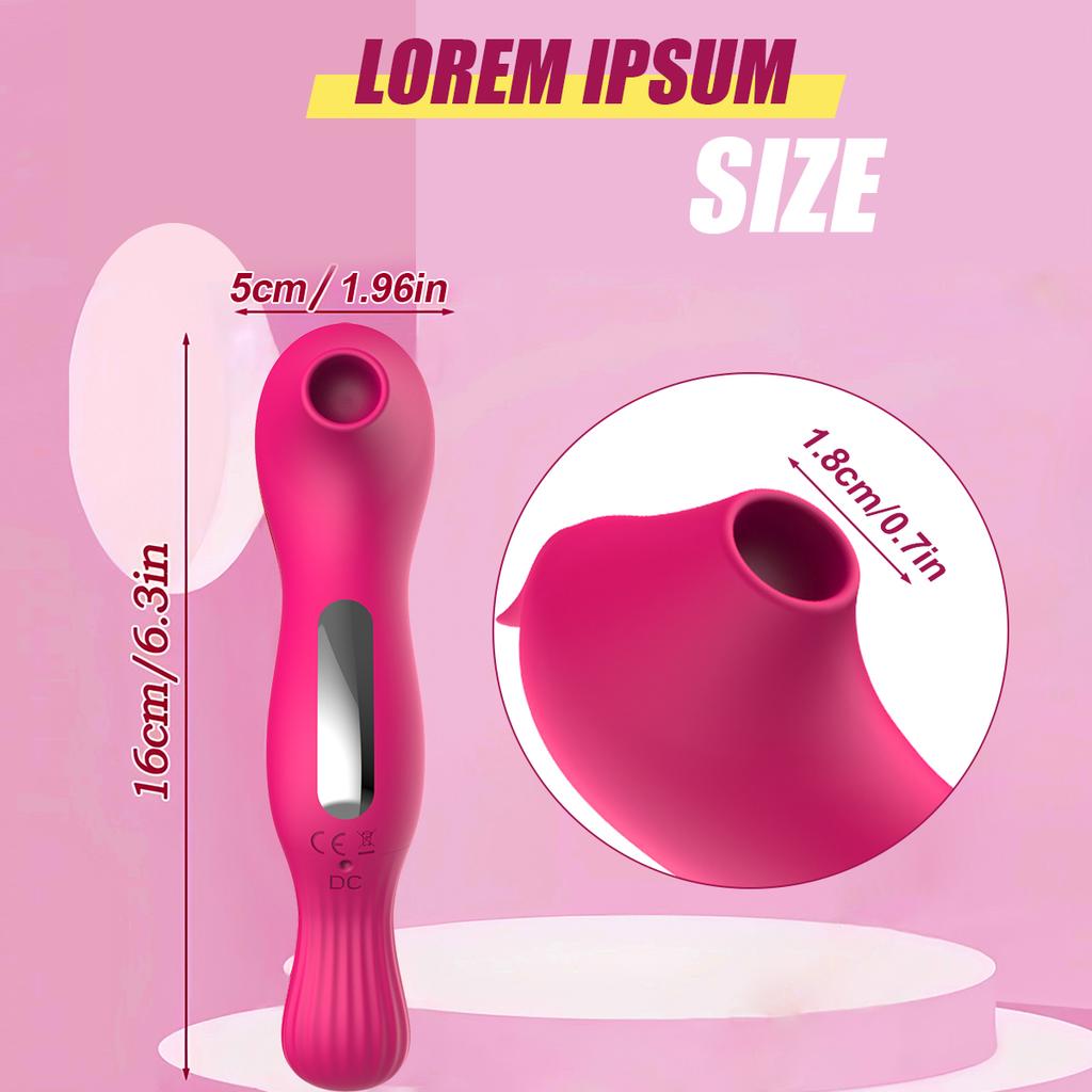 Sucking Vibrator 20 Powerful Vibration Modes Female Vagina Massager G-Spot Clitoris Stimulator Vacuum Suction Sex Toys for Women