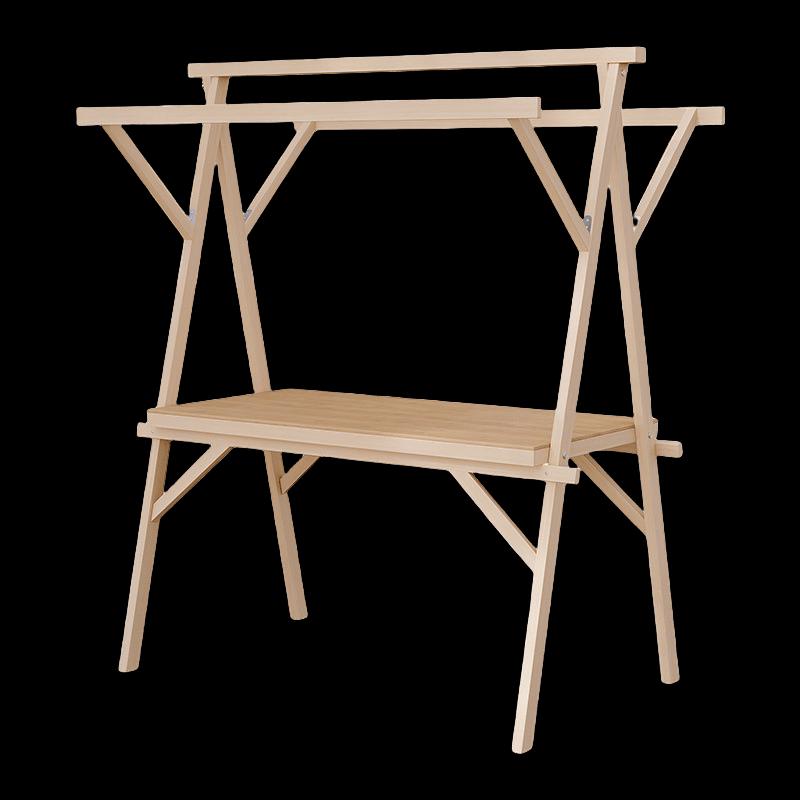 Foldable Mobile Display Rack