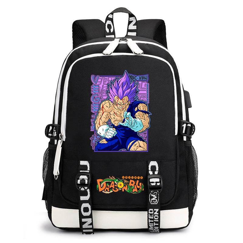 Anime Dragon Ball Backpack for School Casual Daypack for Kids Teenagers Students Boys Girls Everyday Use