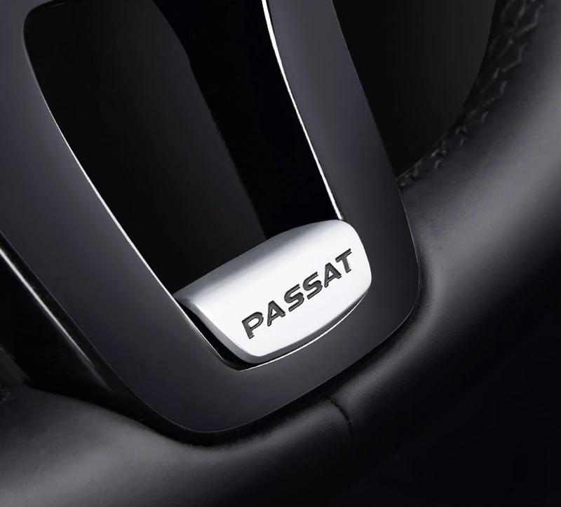 2025 Caliente Emblema Rline de Aleación de Aluminio 3D Pegatina para Volante de Coche Accesorios Para Volkswagen GTI Polo Golf Passat Scirocco Jett