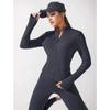 Yoga Coat WOMEN'S Fitness Clothes Sports Jacket Short Body Sculpting Yoga Jacket  Zipper Summer Sun Protection Clothing