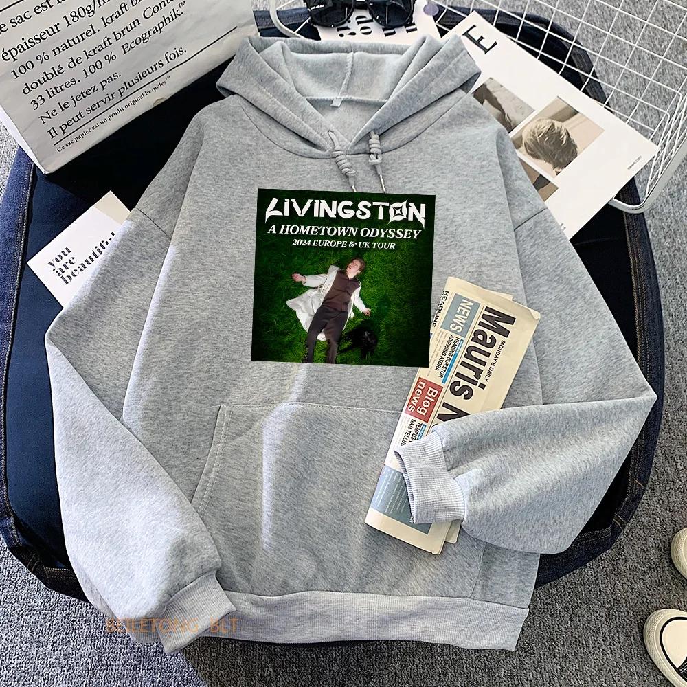 Livingston  Europe UK Tour Graphic Hoodies A Hometown Odyssey Album Sweatshirts Ropa Mujer Clothing Sudaderas