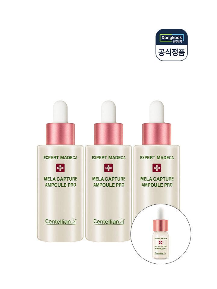 CENTELLIAN24 Expert MelaCapture Ampoule Pro Season 3 30ml x 3 + 1 10ml x 1 Free