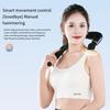 Electric Portable Fascial Massage Gun Upper Lower Back Muscle Relaxation Percussion Pistol Massager Fascia Gun Christmas Gift