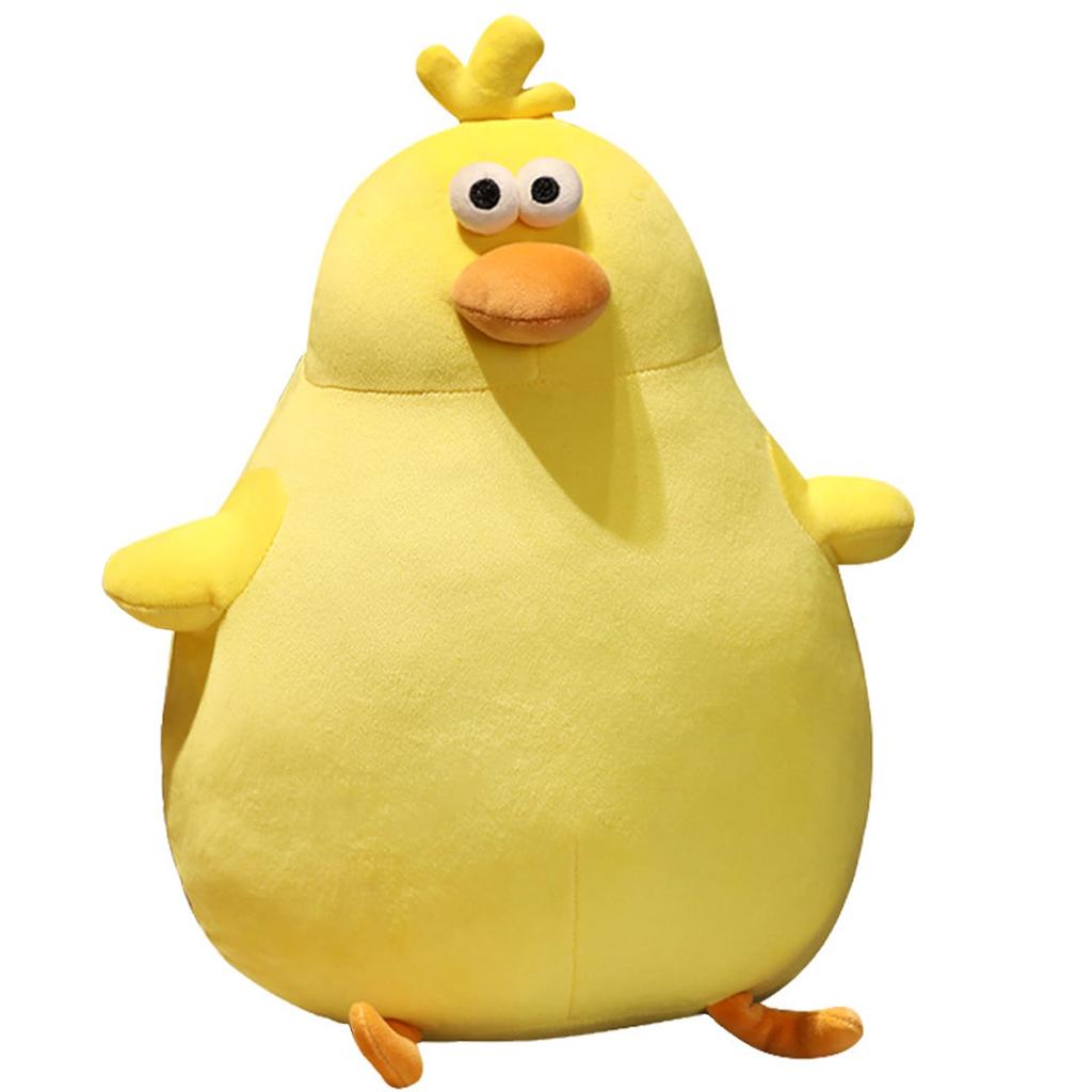 Homehalo Plush Chick Cute Squishy Cushion Chicken Plush Toy Large Body Pillow Animal Super Squishy Sleeping Pillow Funny Body Pillow Healing Body