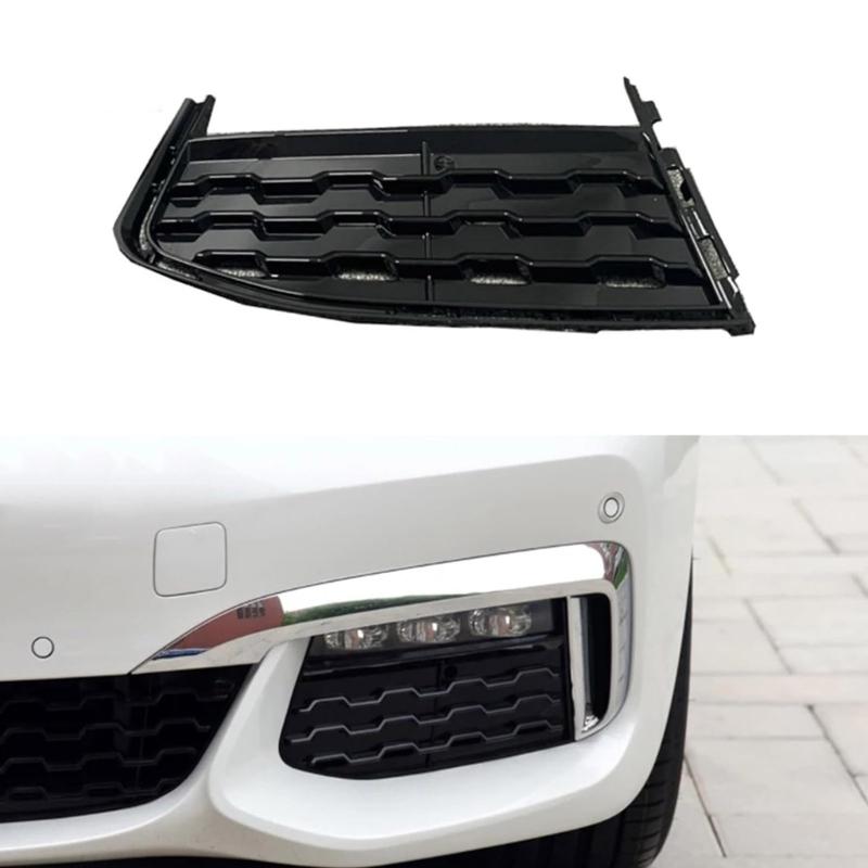 Front Bumper Side Grille Fog Light Cover High Reliability Suitable For G12 2015-2020 51118092157 51118092158 ABS Plastic
