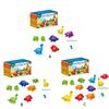 Preschool Learning Education Dinosaur Pairing Learning Toys For Interactive Fun Gift For Children
