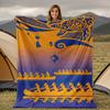 Hawaii Sonnenuntergang Farb Muster Decke für Sofa Bett Reise Camping Wohnzimmer Büro Klimadecke für Alle Jahreszeiten Geschenke