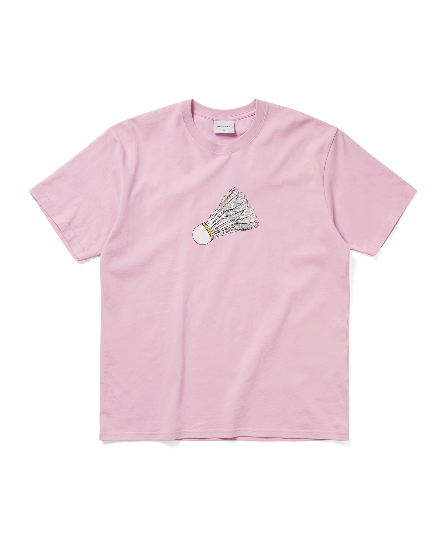This Is Never That Shuttlecock Tee Pink S