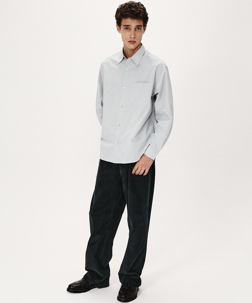 SHIRTER Editor Check Shirt (Grey)
