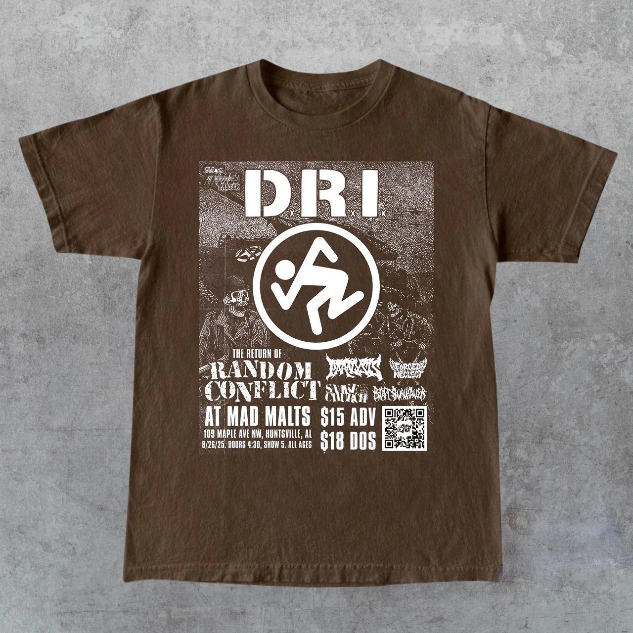 Dirty Rotten Imbeciles Live At Mad Malts T Shirt Full Size S-5XL XXXXL