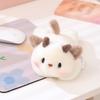 6 Styles Cuddly Lying Prone Cartoon Animal Plush Toys Soft Fluffy Panda Dog Bear Doll Lovely Desktop Pets Kawaii Gift To Girls