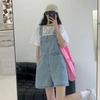 Summer Baggy Denim Overalls Girl Summer Loose Jumpsuit Denim Suspenders Women