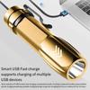 USB Rechargeable Emergency Torch Portable Pocket Camping Light Mini LED Flashlight  Outdoor