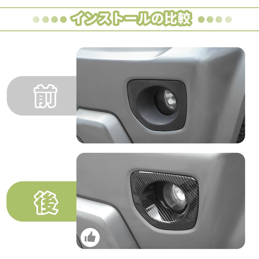 ANTC Suzuki New Jimny JB64W JB74W 2019+ Applicable Jimny Fog Light Switch Decoration (ABS