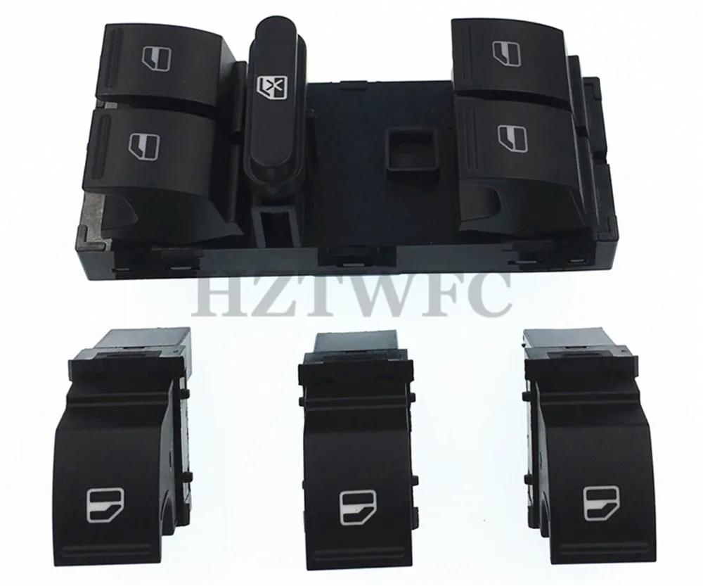 Car Electric Power Master Window Switch Button For VW Jetta Golf MK5 MK6 Passat B6 B7 CC Touran Tiguan Golf Plus Seat 1K4959857B