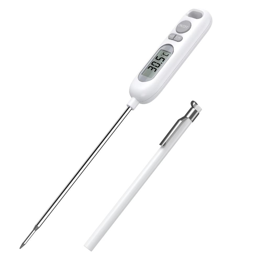 With Protective Case Kitchen Digital Thermometer Waterproof BBQ Thermometer  Oven
