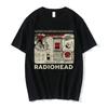 Hip Hop Street Casual Top Y2k Rock Tops Vintage Classic Radiohead T Shirt North America Tour Rock Boy Women's Print Tees Unisex