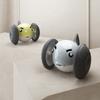 Yousheng Smart Electric Interactive Cat Toy Automatic Moving Toy with LED Light Rechargeable Random Movement Whale Toy for Indoor Cats Bored Relief
