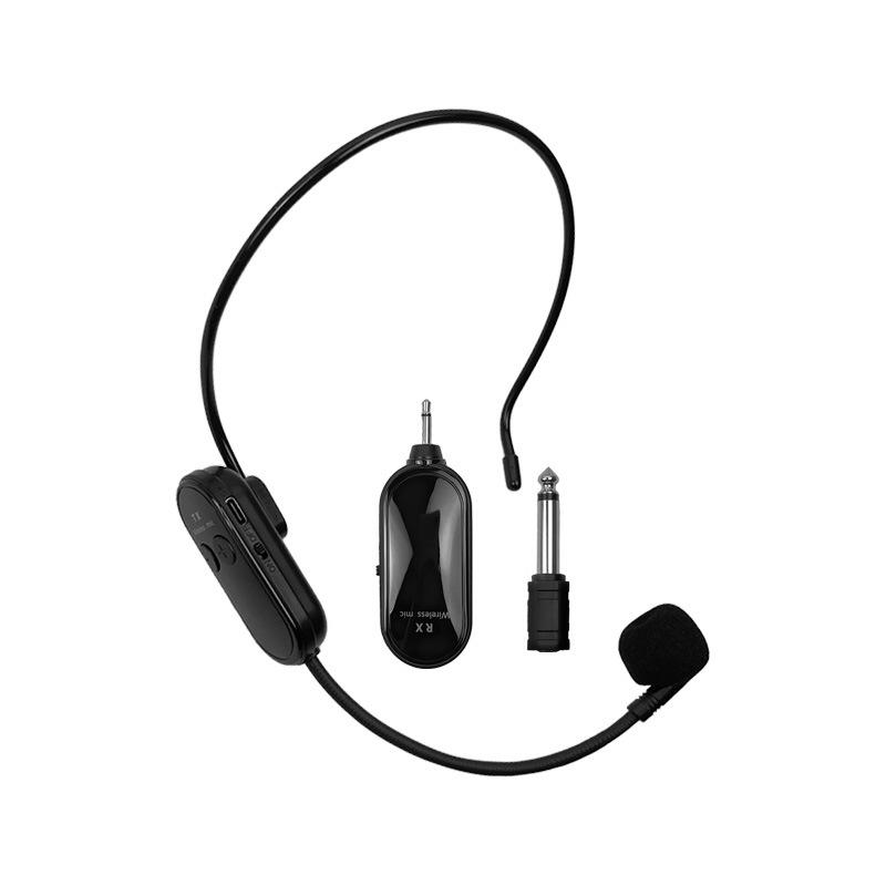 Universal Wireless Headset Microphone with Amplifier for Teachers and Tour Guides