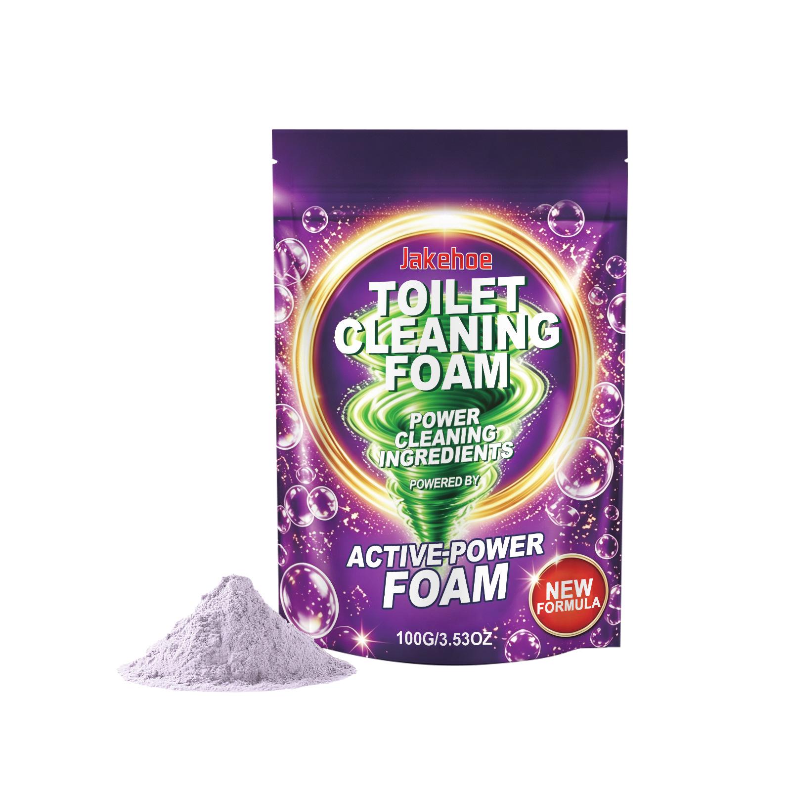 JAKEHOE Fragrant Toilet Bowl Cleaner: Daily Stain Removal, Odor Elimination, and Descaling.