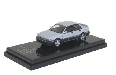 PARAGON 1/64 Scale Mitsubishi Galant VR-4 1988 Grace Silver/Chateau Silver RHD