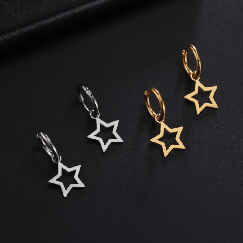 New Creative Star Earrings Fashion Earrings Gifts for Women Holiday Jewelry Drop Earrings Cute Mini Little Star Earrings Wedding Jewelry Gift Friends