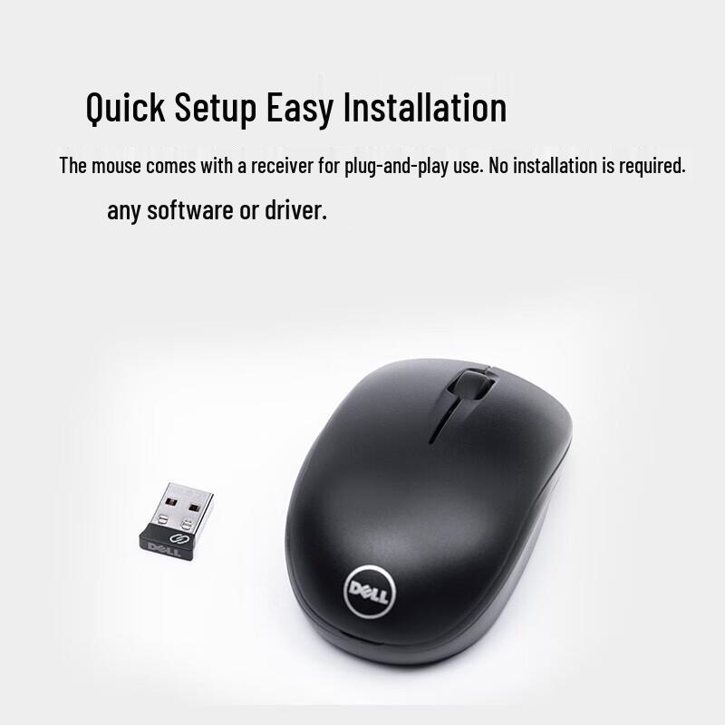 Dell WM126 2.4G Wireless Optical Mouse