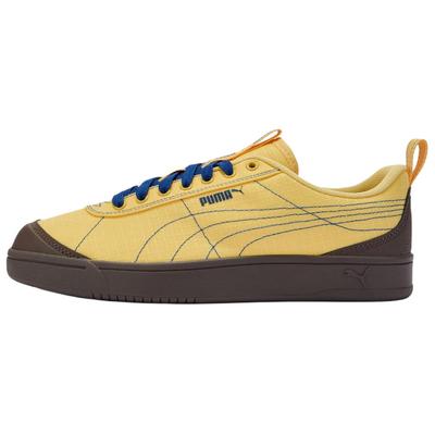 Grounded Comfortable Supportive Low-Top Sneakers Unisex Sneakers Light-Yellow Brown 409082-01