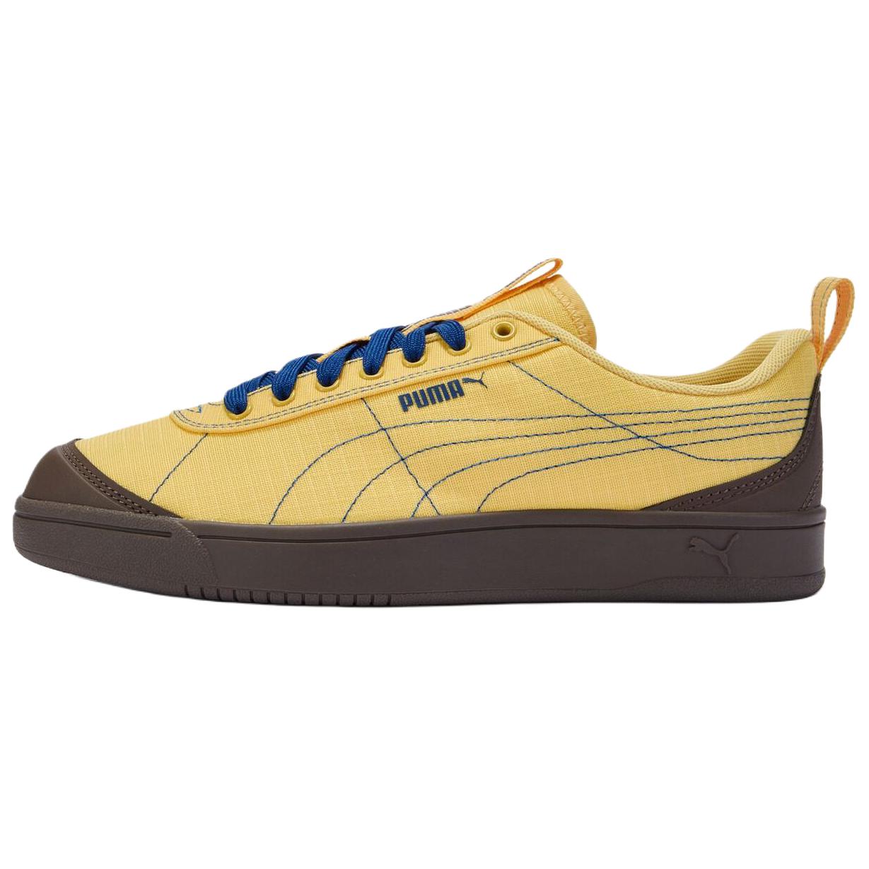 

Puma Grounded Comfortable Supportive Low-Top Sneakers Unisex sneakers Light-Yellow Brown 409082-01 37