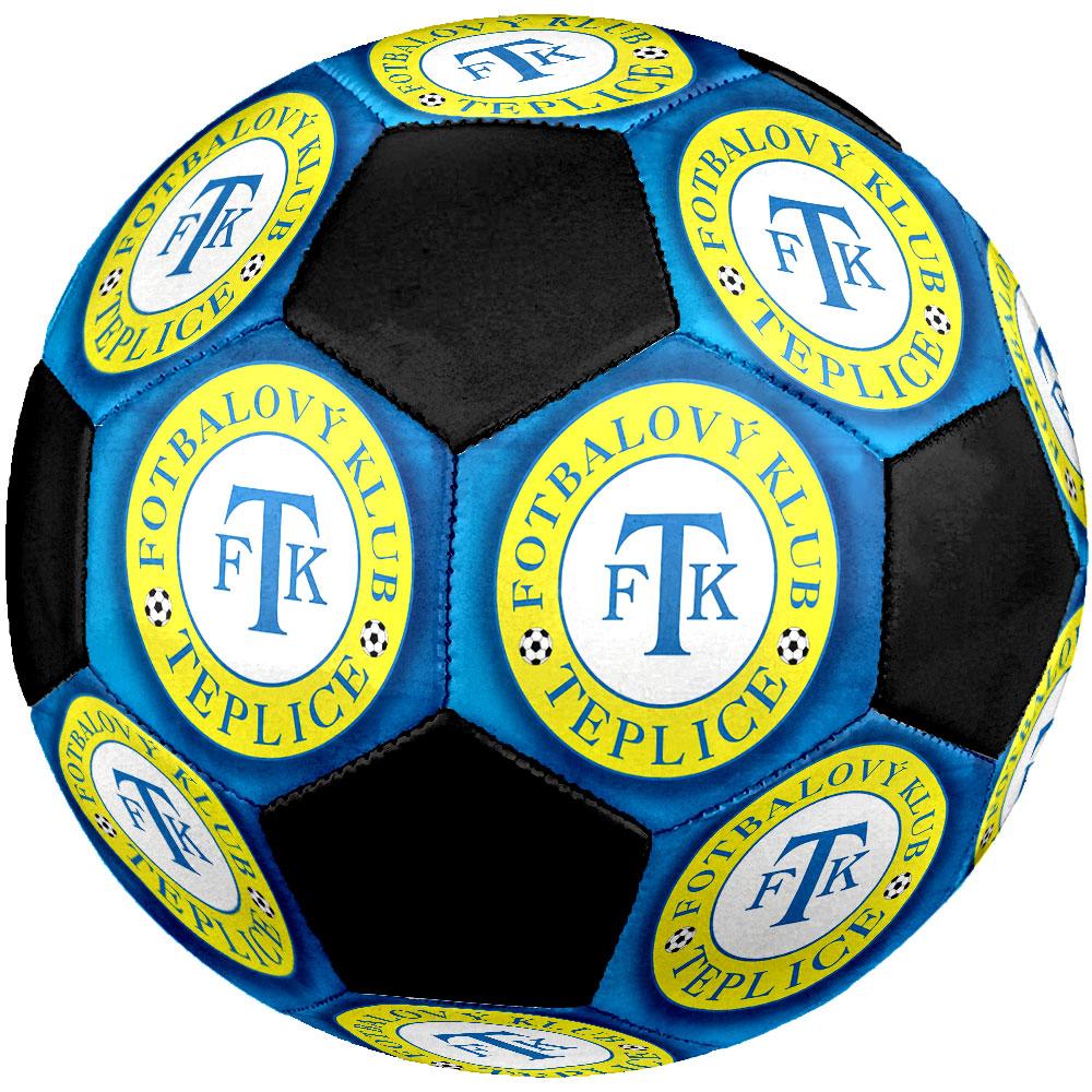 Football Club Teplice Size 5 Soccer Ball, Machine-Stitched PVC, Durable & High Bounce, All Ages Fit, Fan Merchandise, Matches & Outdoor Use.
