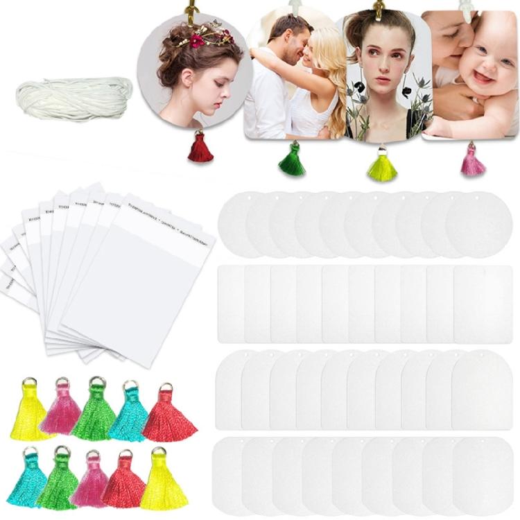 Car Home Felt Sheet Sublimation Blanks Air Freshener Sheets Handmade Art