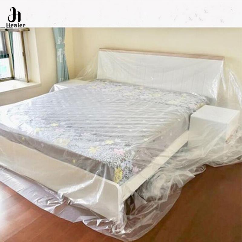 1PC Plastic Furniture Dust Cover,Waterproof Car Dusty Bed Sofa Dust Proof Cover