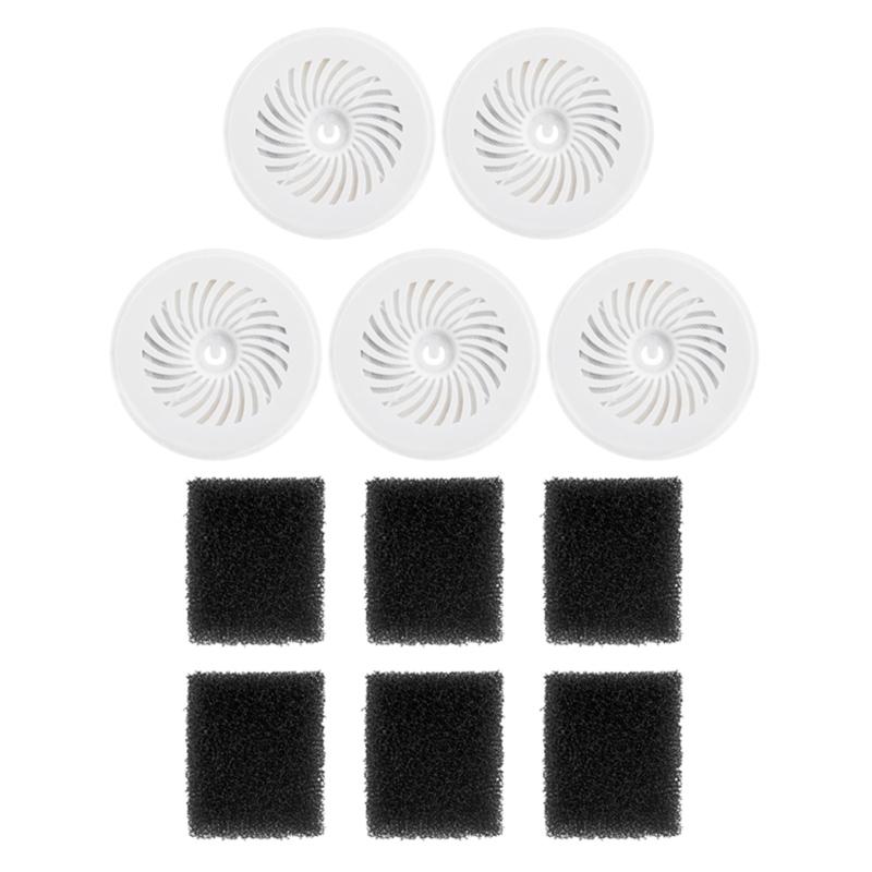 Pet Water Fountain Replacement Filter Replacement Sponge Set Replacement Filter Cartridges Suitable for Drinking