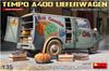 Miniart Tempo A400 Leafer Wagen Vegetable Delivery Van Plastic Model MA38049 1/35