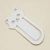Jijijing 3D Printed Cat Bookmark, Stable Clamping Book Clip, Not Easy To Fall Off Non-Scratch Practical Reading Mark for Accessory