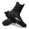 High-top Men's Wrestling Shoes  Free Sparring Boxing Shoes Anti-slip Martial Art Shoes Gym Fitness Training Sneakers