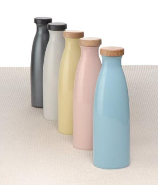 Yamasho Pottery Shigaraki Ware Ion Bottle Candy Strawberry Milk Ion-s2