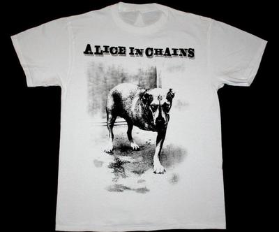Alice In Chains Dog Grunge Bone T-Shirt
