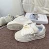 Niche Bread Shoes Women's Tide Spring New Student Versatile Sports Beige Casual Board Shoes Women