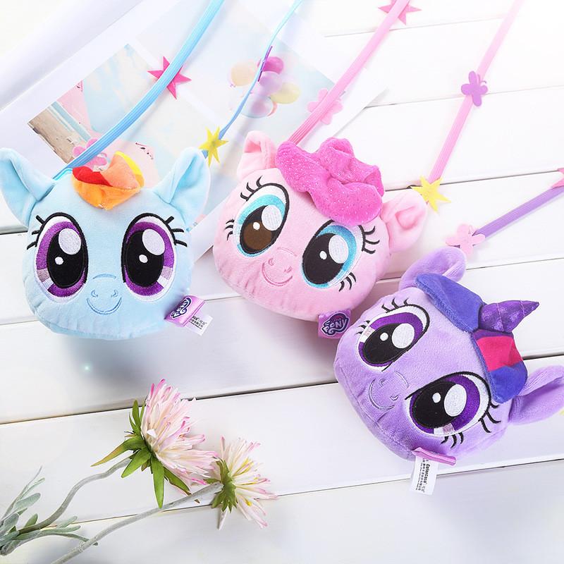 Little My Pony Friendship Is Magic Plush Crossbody Handbag Single Bag Shoulder
