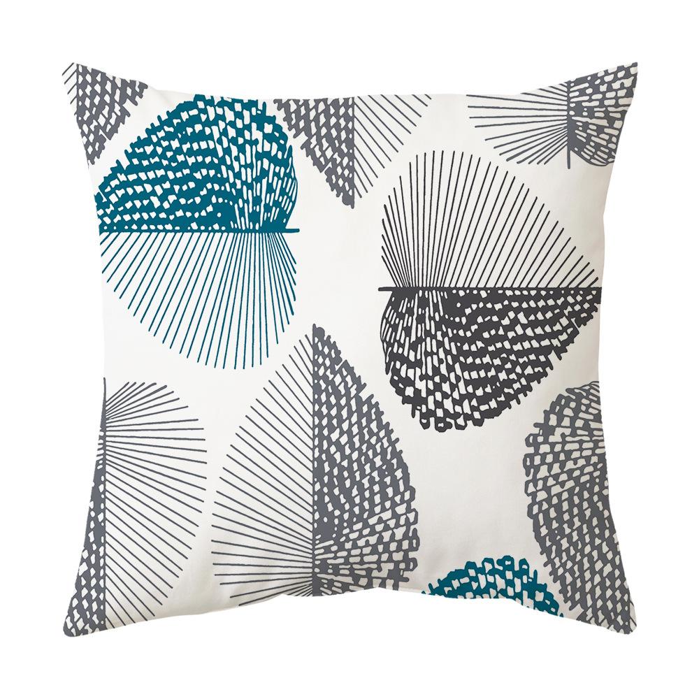 

New Homeware Printed Pillow Cases Nordic Printed Linen Cushion Covers Sofa Cushion Covers 45*45cm