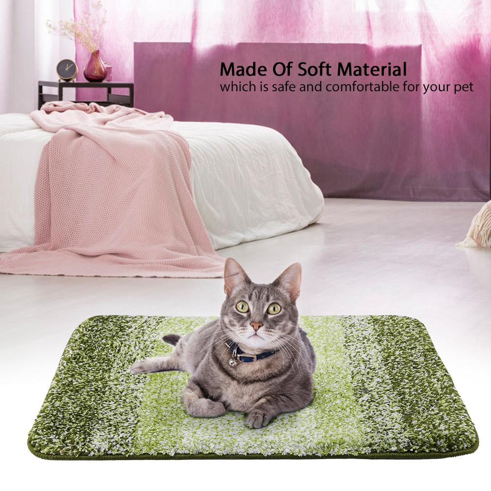 

Pet Soft Warm Mat Dog Cat NOn slip Cushion Blanket Bed Pad (Green) зелёный