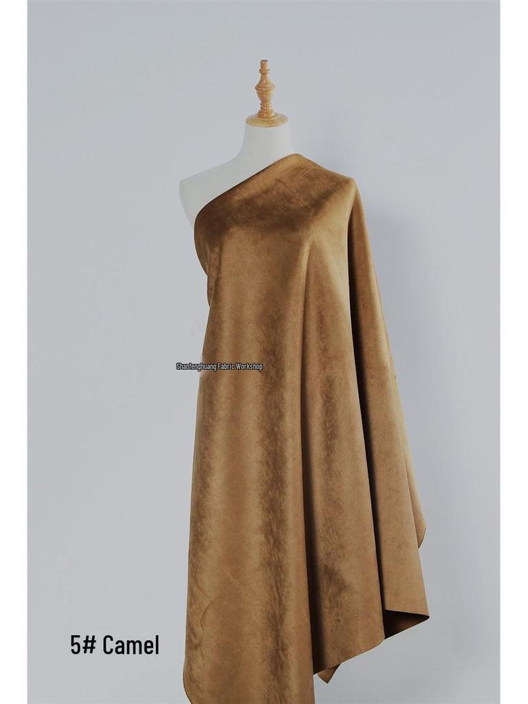 Luxury Snowflake Velvet Suede Air Layer Fabric - Thick, Stretchy, Soft, Delicate Knit