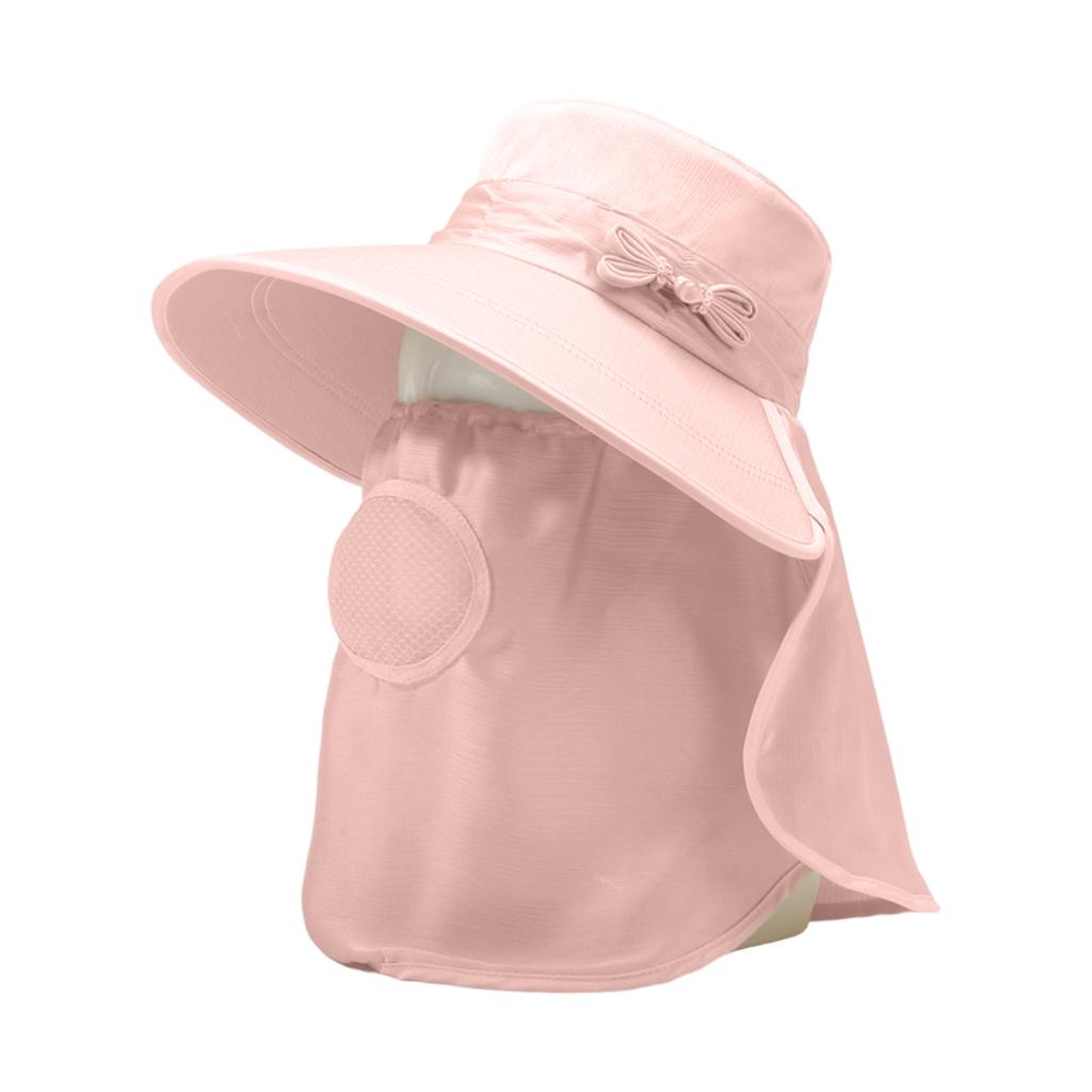 Ice Silk Sun Hat With Shield - Women's UV Shield Hat, Breathable And Lightweight, Suitable For Outdoor Hiking, Driving And Travel.