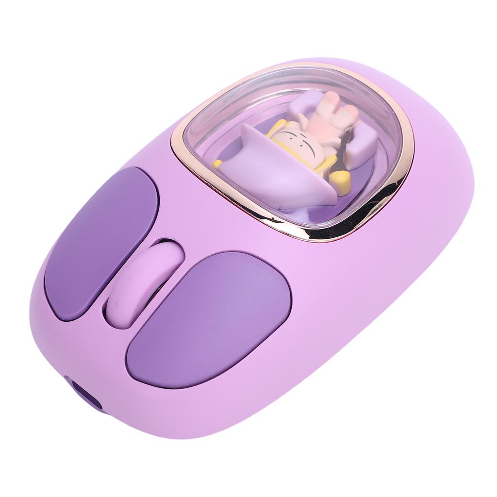 Wireless Mouse Cute Doll Type C Rechargeable Silent RGB Backlit 2.4G BT3.0 BT5.0 Mouse for Working